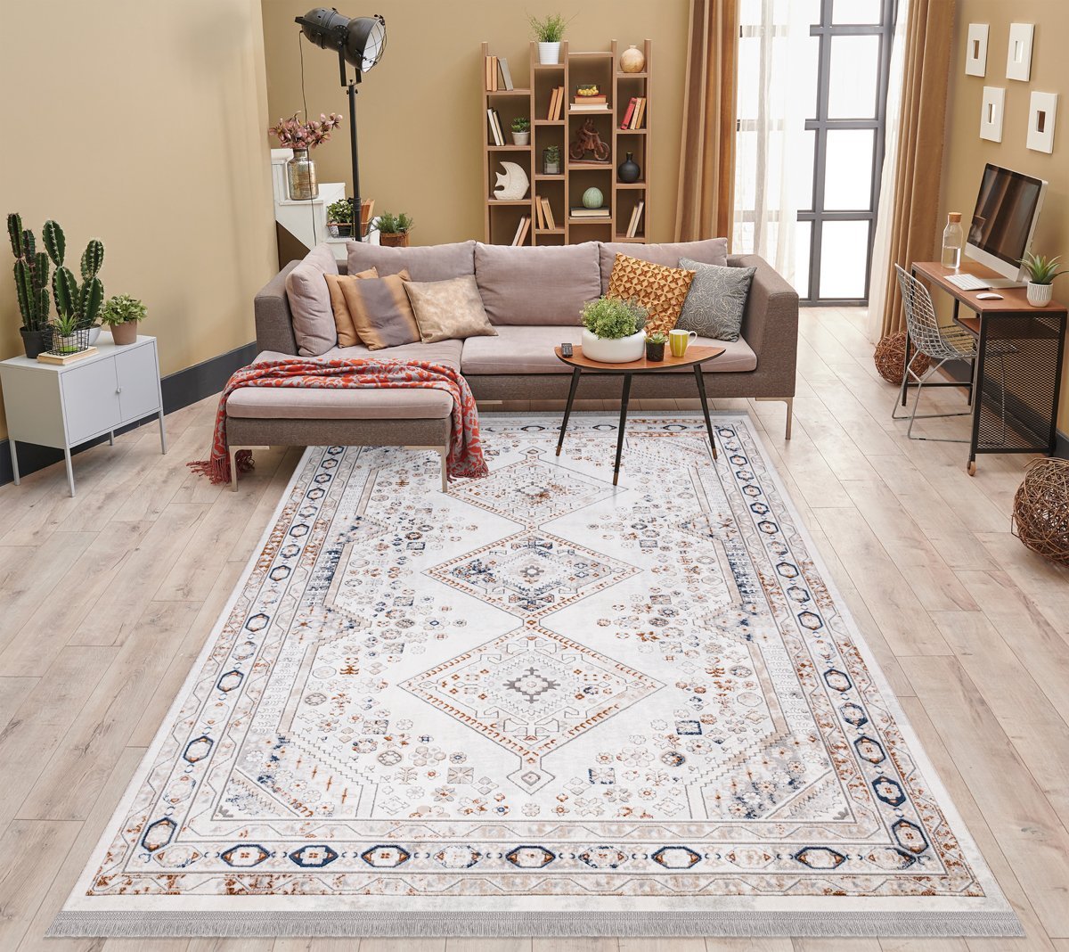 İpek Halı Vales 7811A Salon, Mutfak, Oturma Odası Halisi - Görsel 3