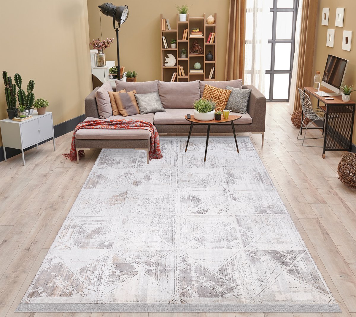 İpek Halı Vales 7814A Salon, Mutfak, Oturma Odası Halisi - Görsel 4