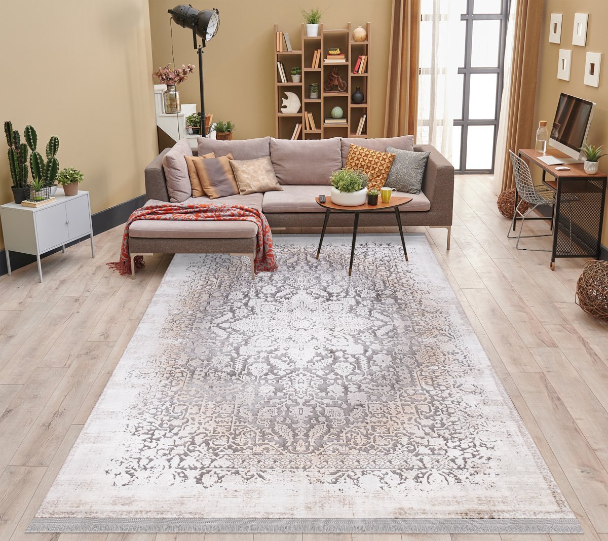İpek Halı Vales 7818A Salon, Mutfak, Oturma Odası Halisi - Görsel 3