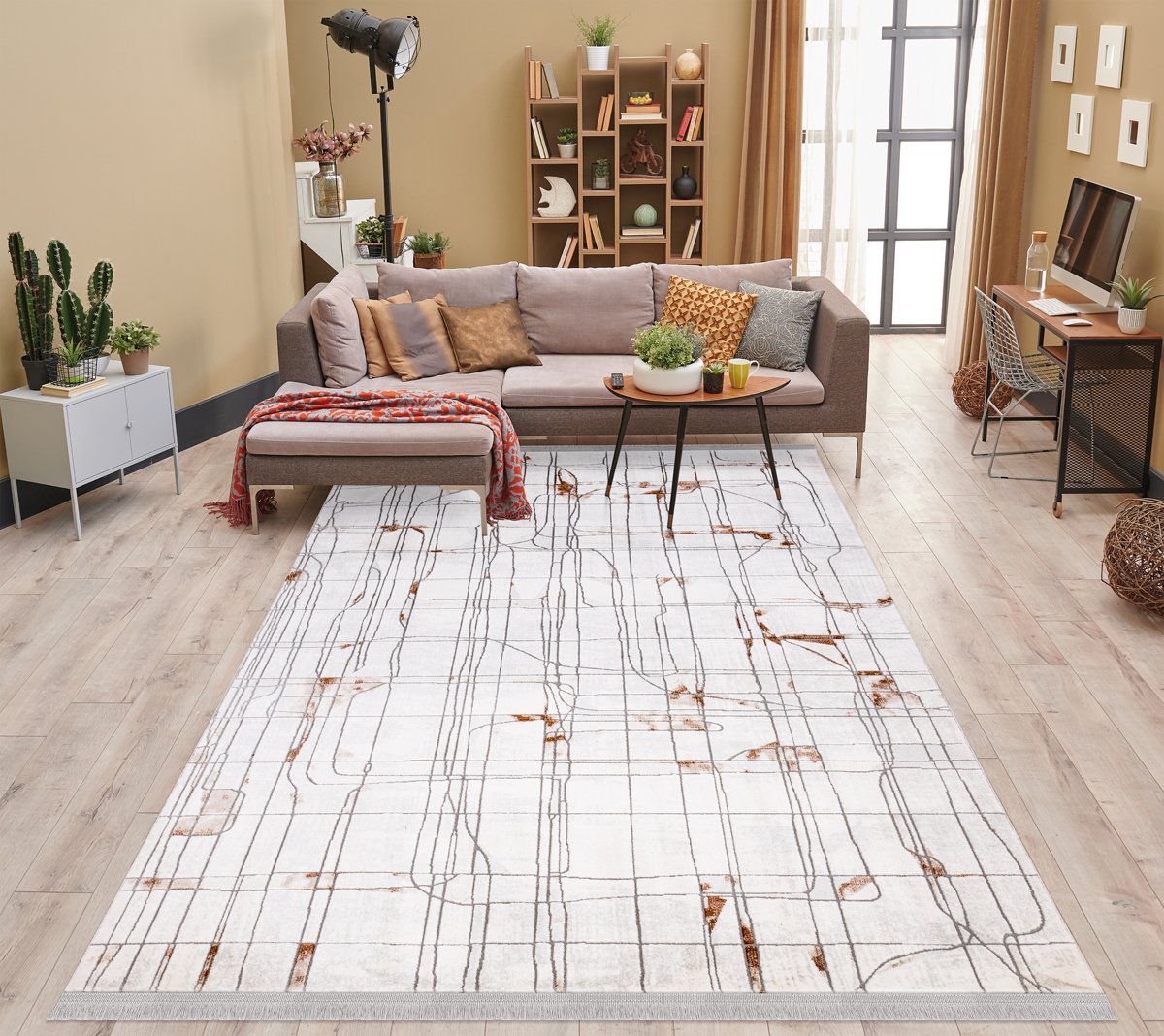 İpek Halı Vales 7819A Salon, Mutfak, Oturma Odası Halisi - Görsel 3