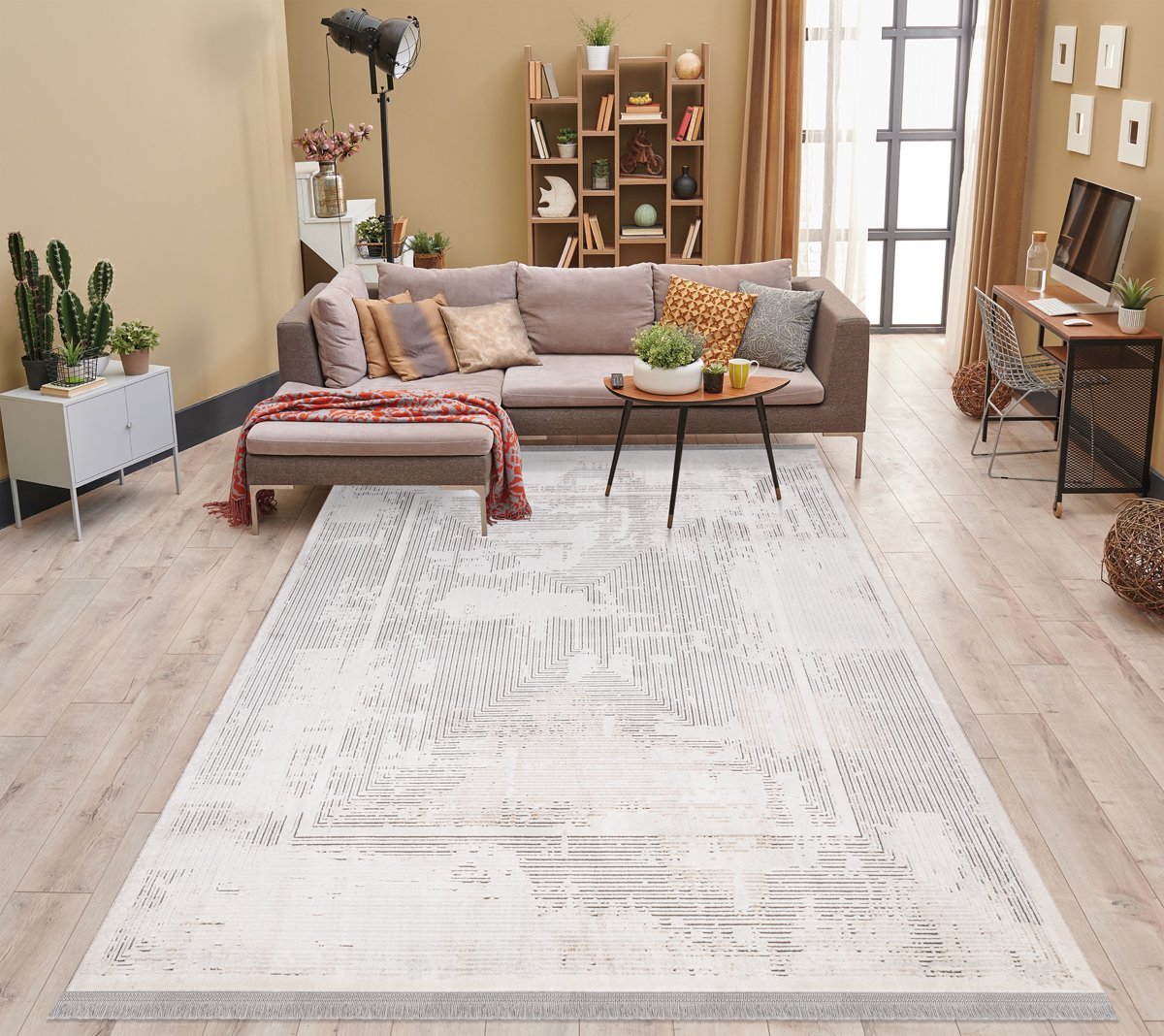 İpek Halı Vales 7822A Salon, Mutfak, Oturma Odası Halisi - Görsel 3