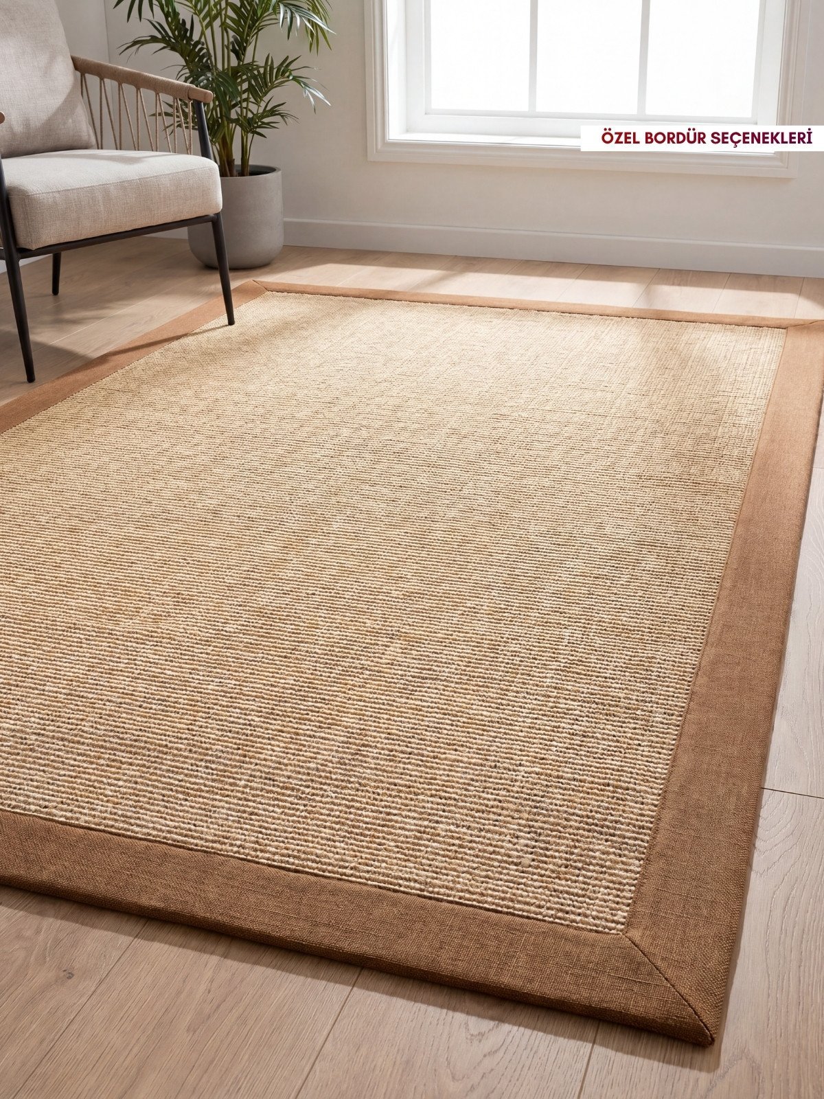 Avena Hasır Doğal Sisal Halı - Görsel 3