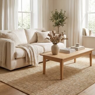 Linora Natural Doğal Sisal Halı