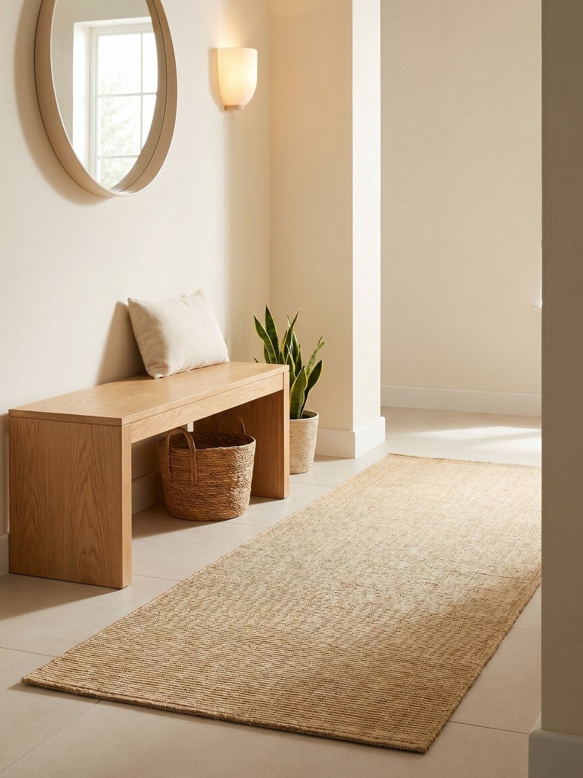 Linora Natural Doğal Sisal Halı - Görsel 4