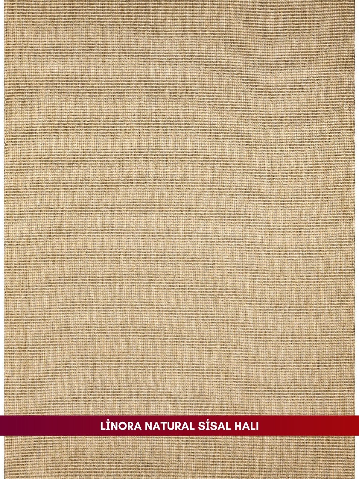 Linora Natural Doğal Sisal Halı - Görsel 6
