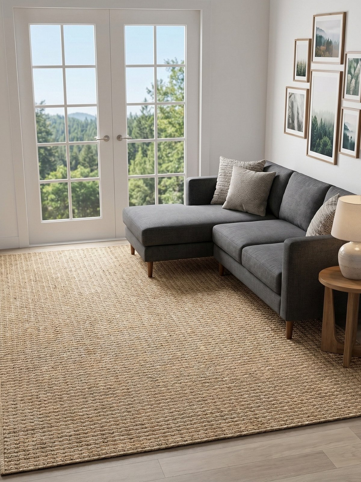 Tessora Kahve Doğal Sisal Halı - Görsel 2