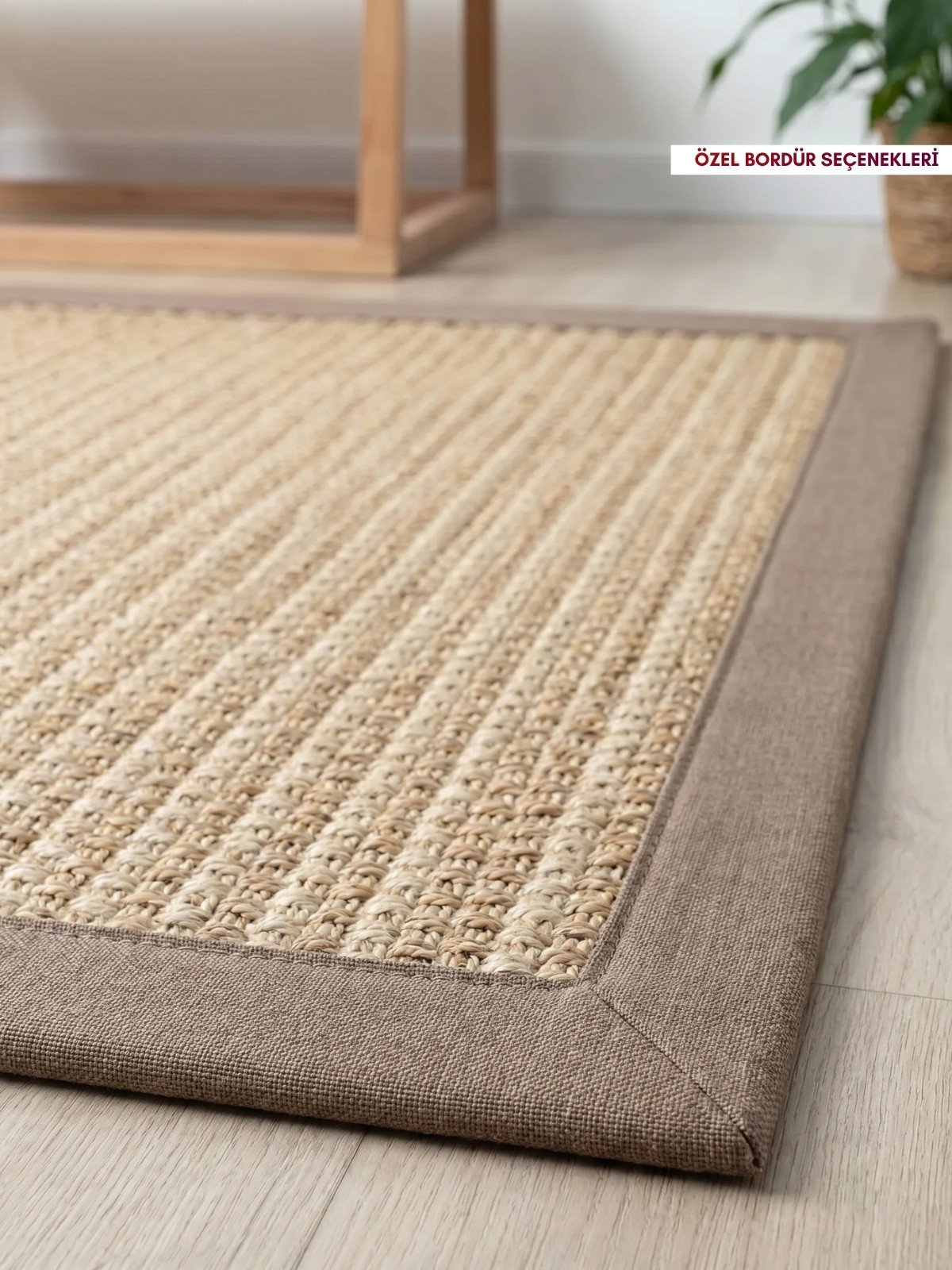 Tessora Kahve Doğal Sisal Halı - Görsel 4