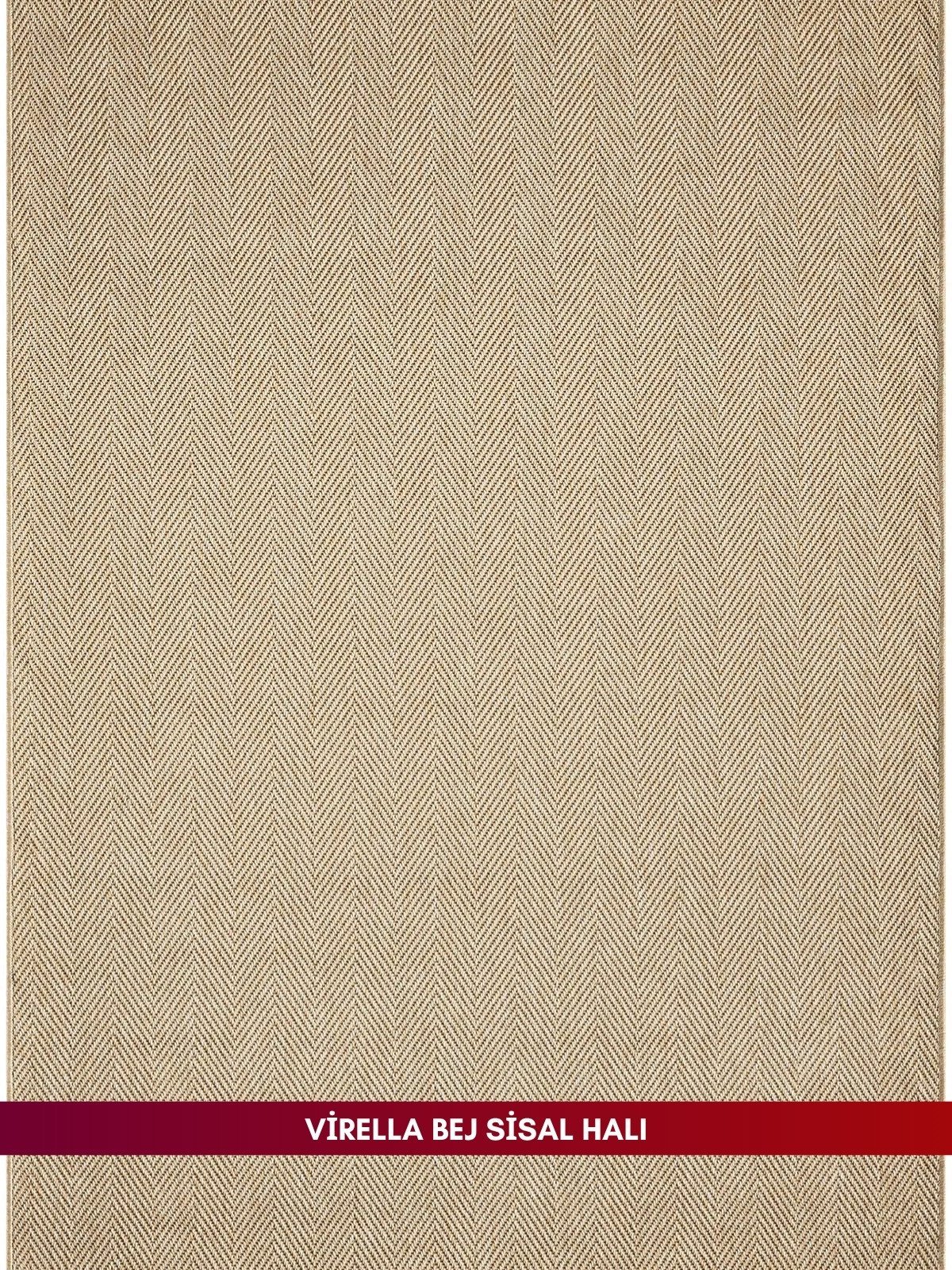 Virella Bej Doğal Sisal Halı - Görsel 6