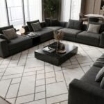 Armoni Halı Modern Salon, Mutfak, Oturma Odası Halısı AR-18