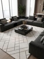 Armoni Halı Modern Salon, Mutfak, Oturma Odası Halısı AR-18
