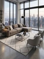 Armoni Halı Modern Salon, Mutfak, Oturma Odası Halısı AR-18 - Görsel 6